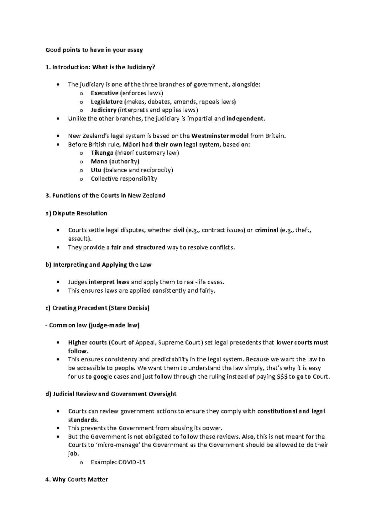 Assignment #1 Points - 2025 - Good points to have in your essay 1 ...