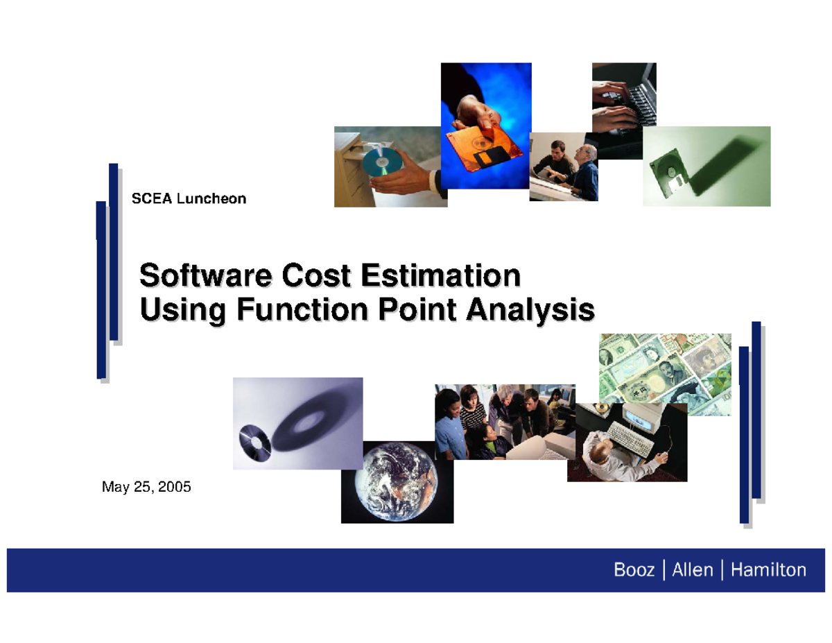 12 SW Estimation Function Point - Software Cost EstimationSoftware Cost ...
