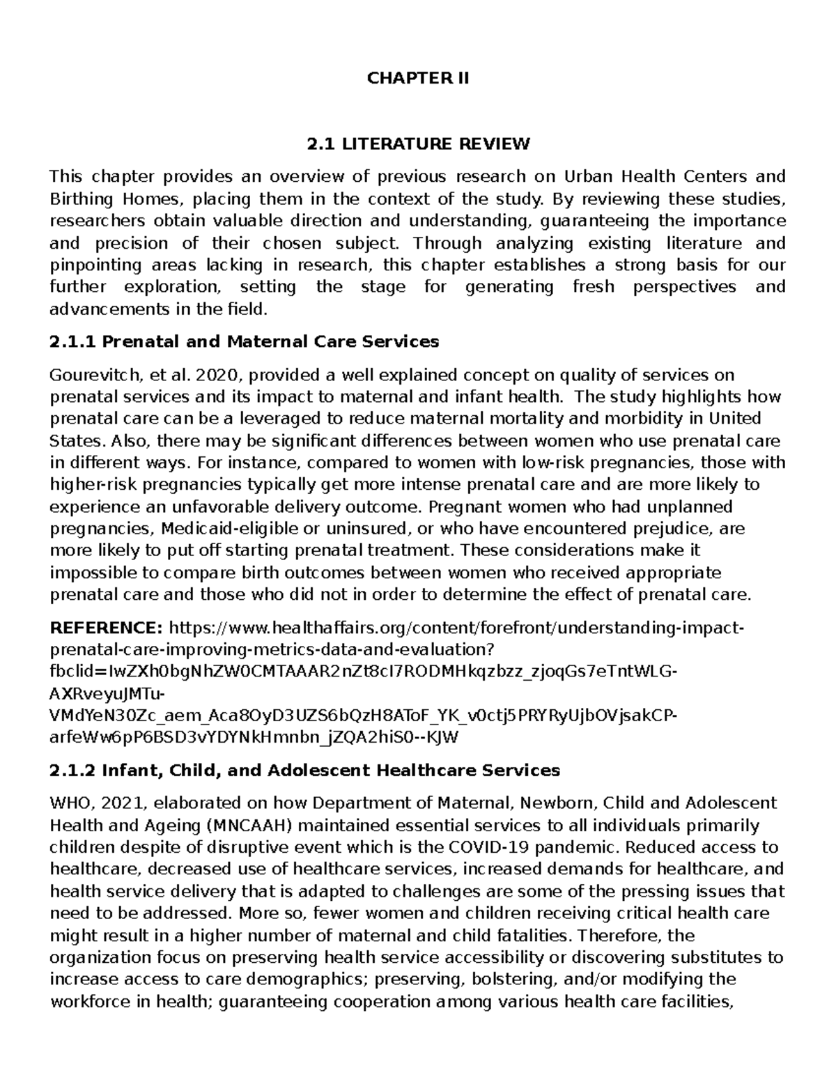 Chapter-2-Revised - Format for rrl - CHAPTER II 2 LITERATURE REVIEW ...