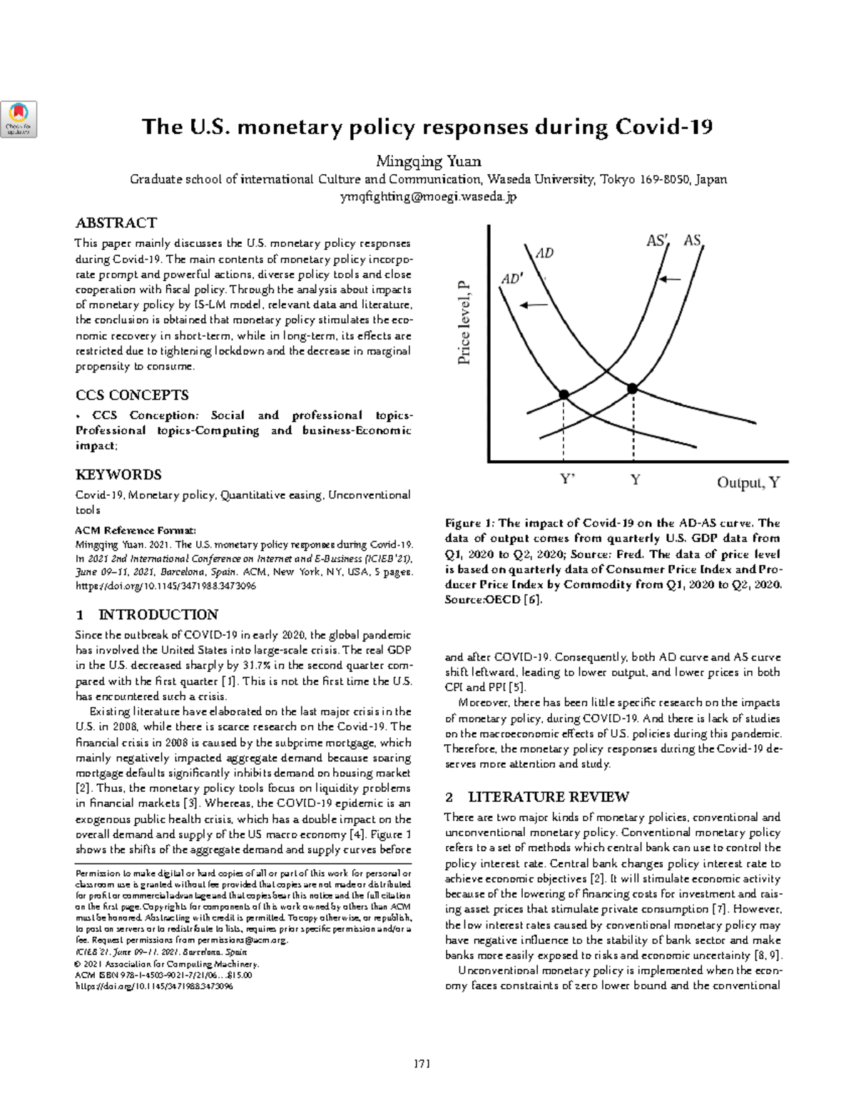 3471988 - US Monetary Policy Responses During Covid-19 Analysis - Studocu