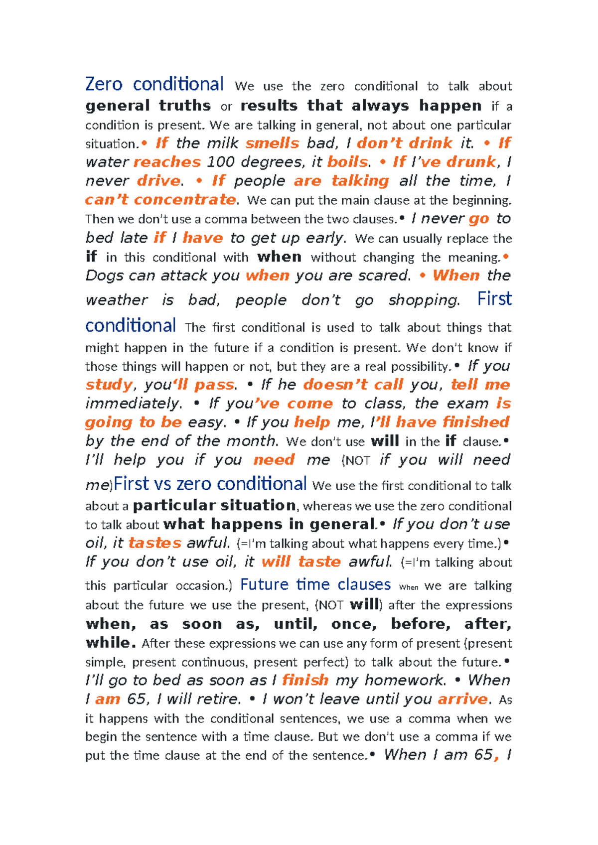 Zero Conditional and Its Usage in English Grammar: A Comprehensive ...