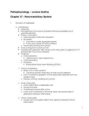 Chapter 4 - Cell Injury - Pathophysiology Lecture Outline Chapter 4 ...