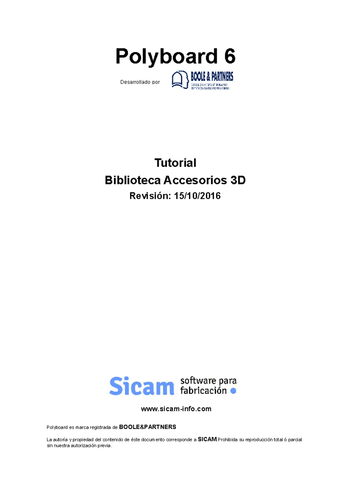 Polyboard 6: Tutorial de Accesorios 3D y Biblioteca - Studocu