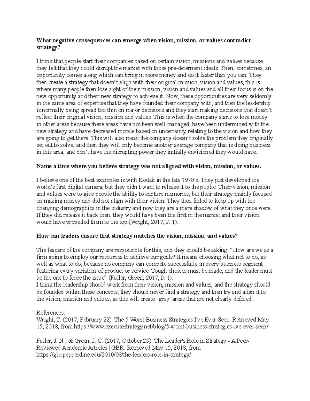 BSTD GR12 Csnow ONE Pager Human Rights, Inclusivity & Environmental ...