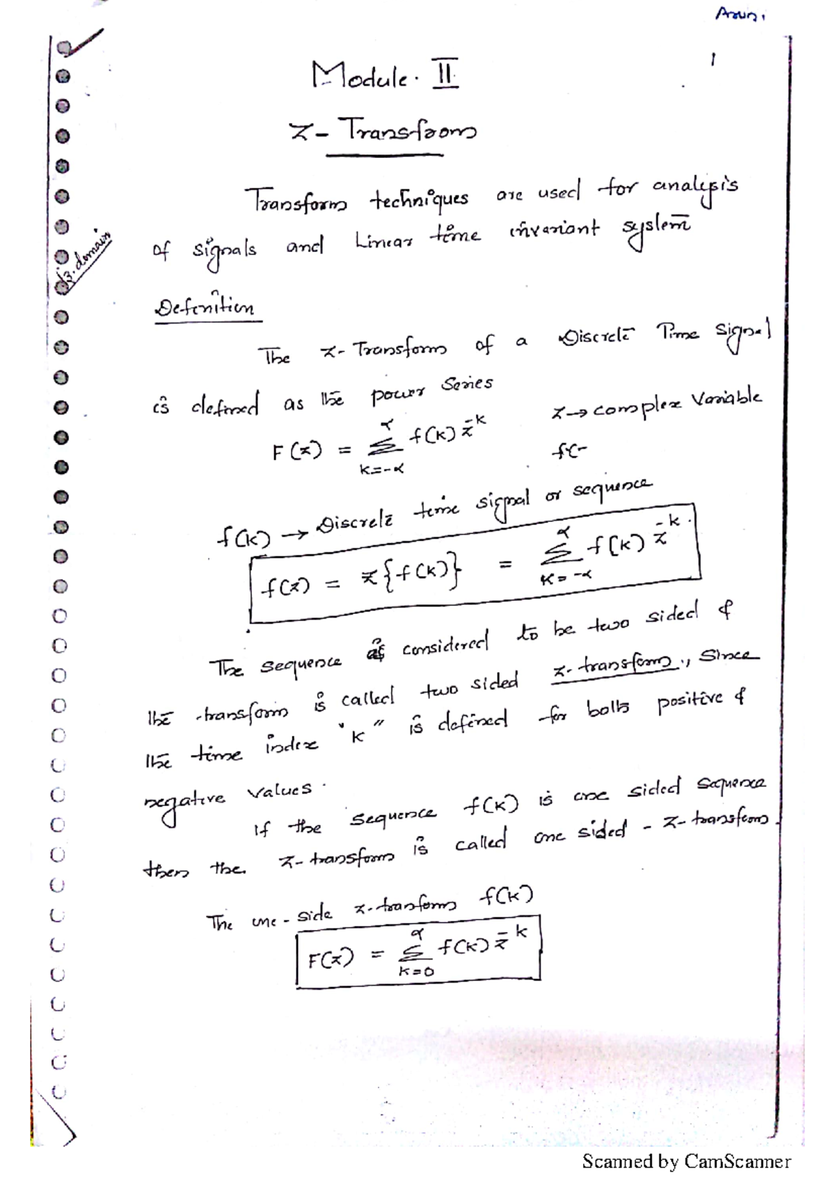 DCS MOD 2 - This is module 2 notes for DCS - Digital Control System ...