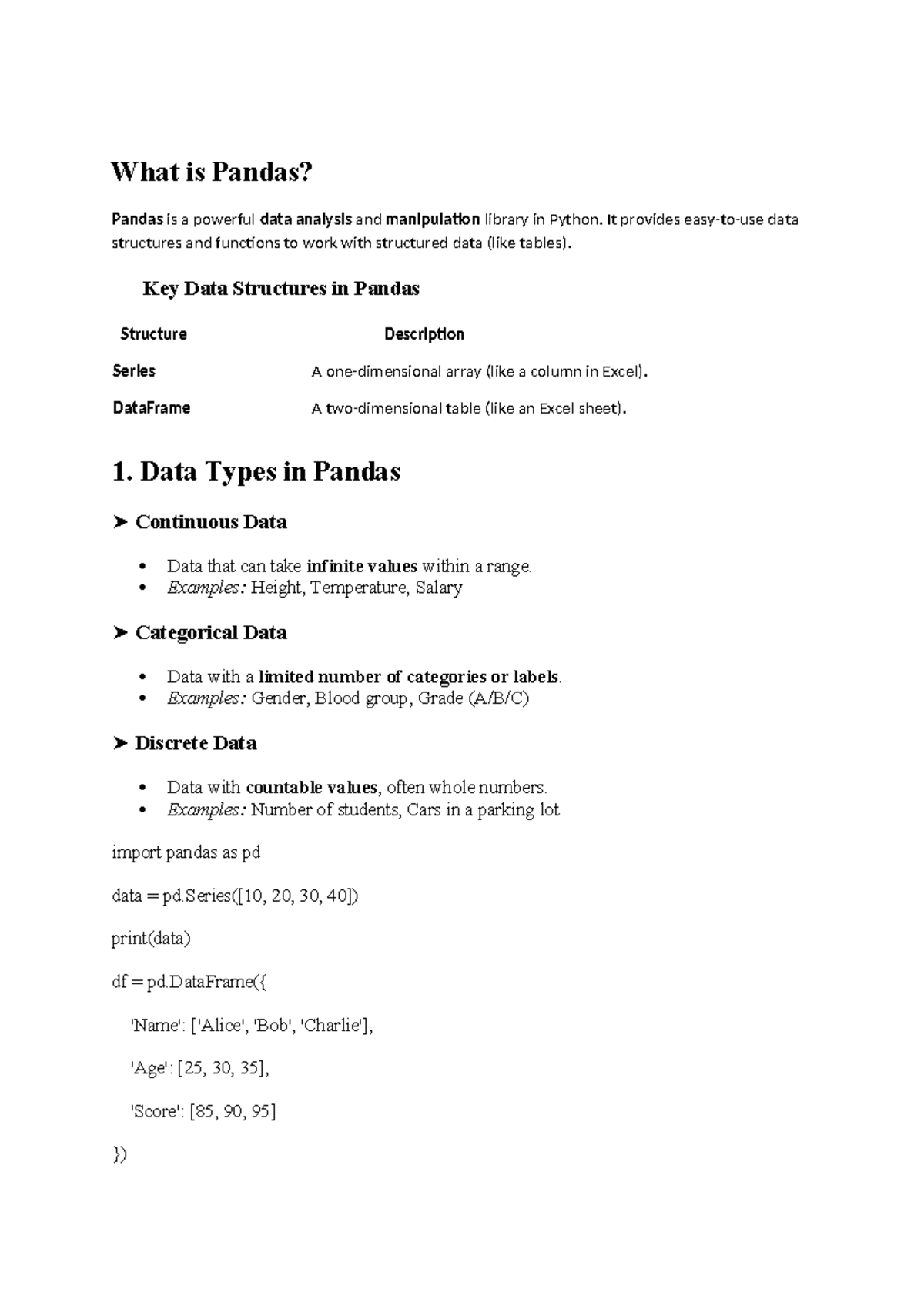 Pandas Data Analysis: Key Concepts, Binning, and MultiIndex Techniques ...