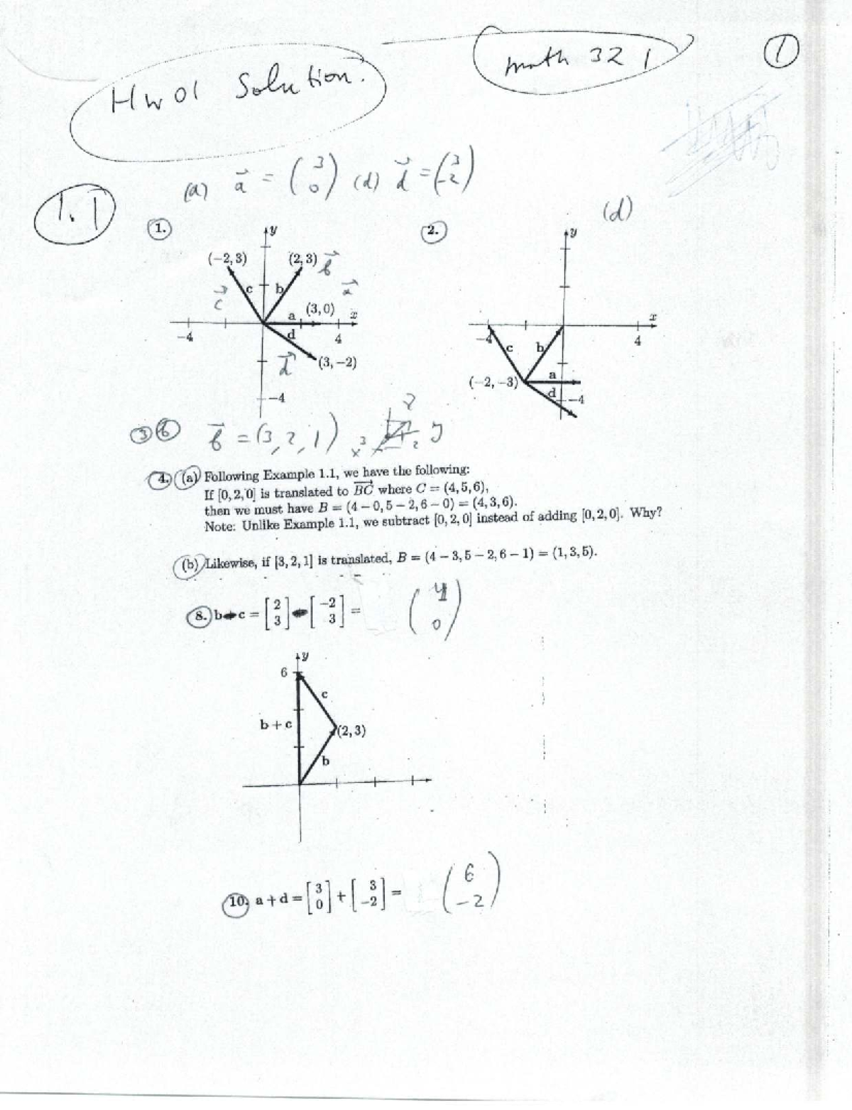 Hw 01 Solutions - Vector Normalization and Properties - Studocu