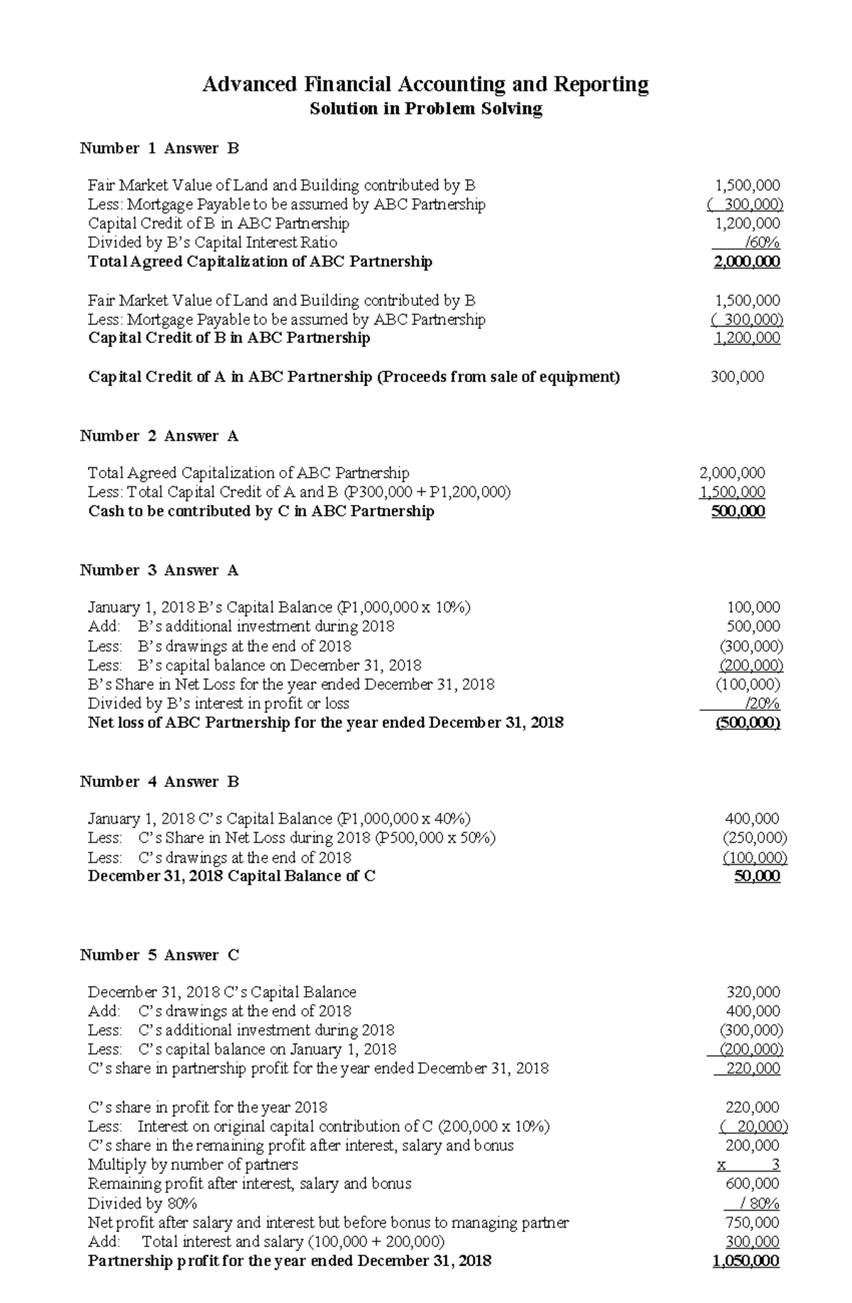 Af 101: Advanced financial accounting and reporting solution guide ...