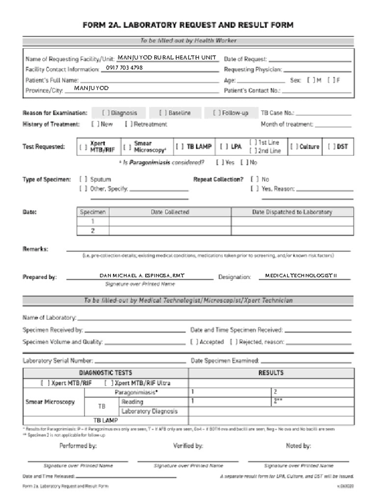 GXlabrequest - lab forms - Music, Arts, Physical Education and Health ...