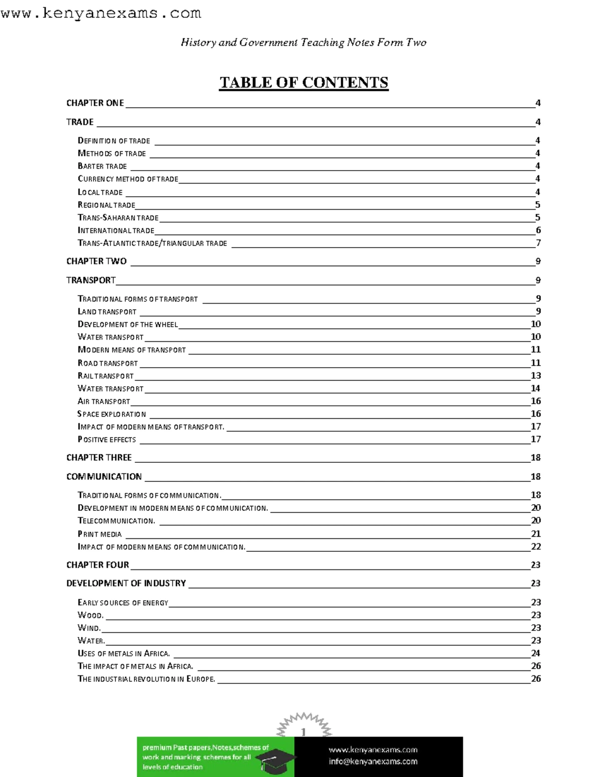 FORM 1 HOME-SCI Simplified Notes - HOME-SCIENCE NOTES FORM 1 SIMPLIFIED ...