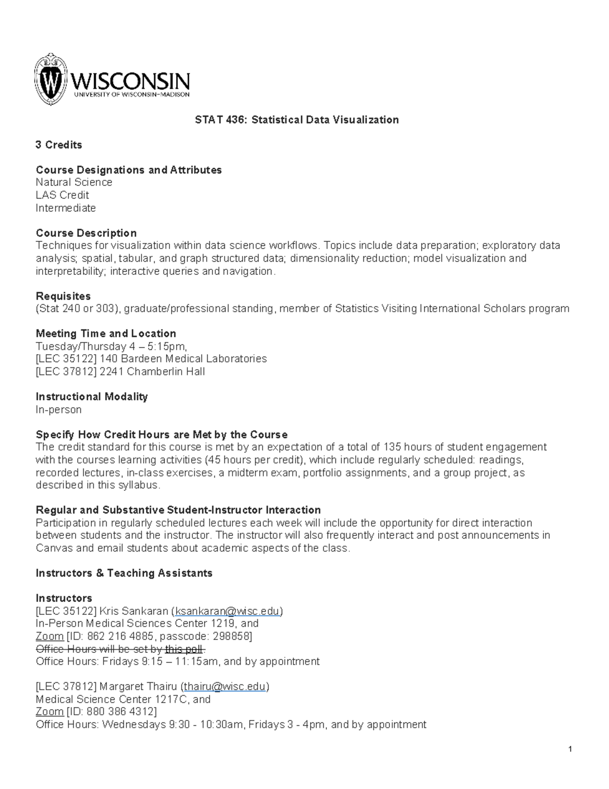 STAT 436: Statistical Data Visualization Course Syllabus and ...