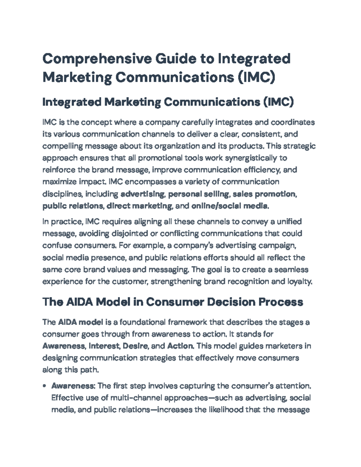 Comprehensive IMC Strategies: A Guide to Integrated Marketing ...