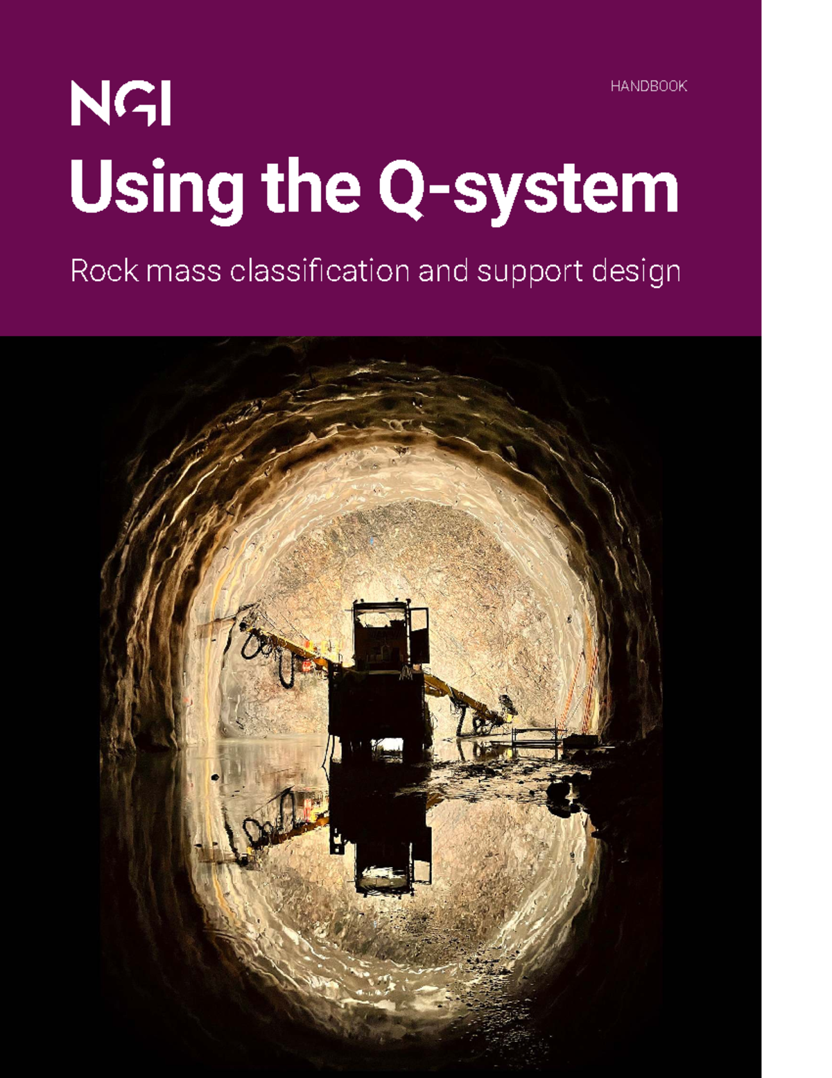 HANDBOOK: Rock Mass Classification & Support Design (NGI) - Studocu