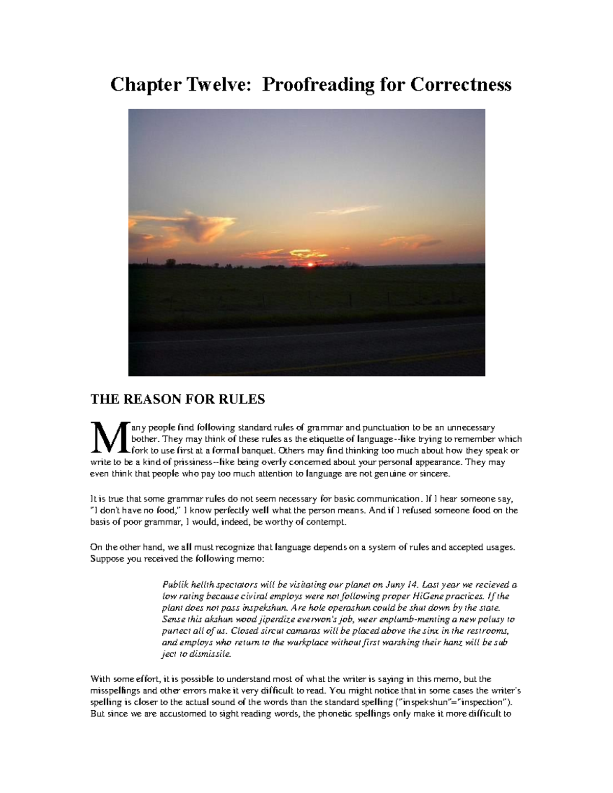 Chapter 12: Essential Proofreading Techniques for Effective Writing ...