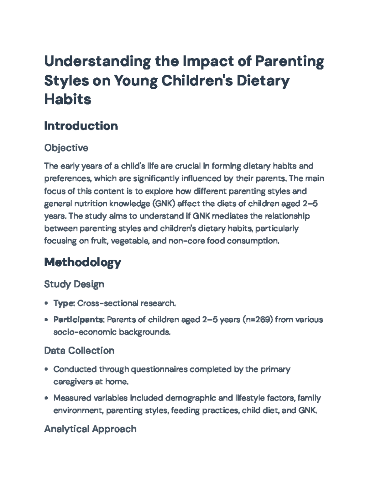 Understanding Parenting Styles and Their Impact on Children's Diets ...