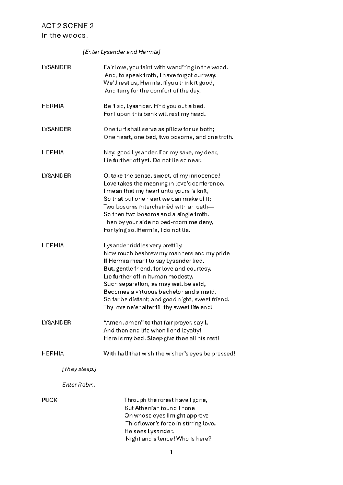Lovers Script - ACT 2 & 3 Analysis and Insights - Studocu