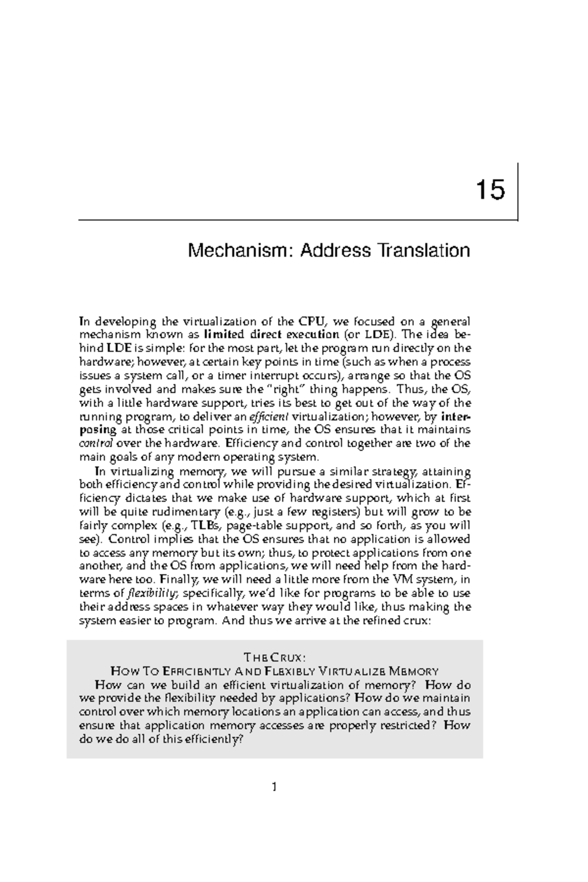 Dynamic Memory Management: Address Translation in Operating Systems ...