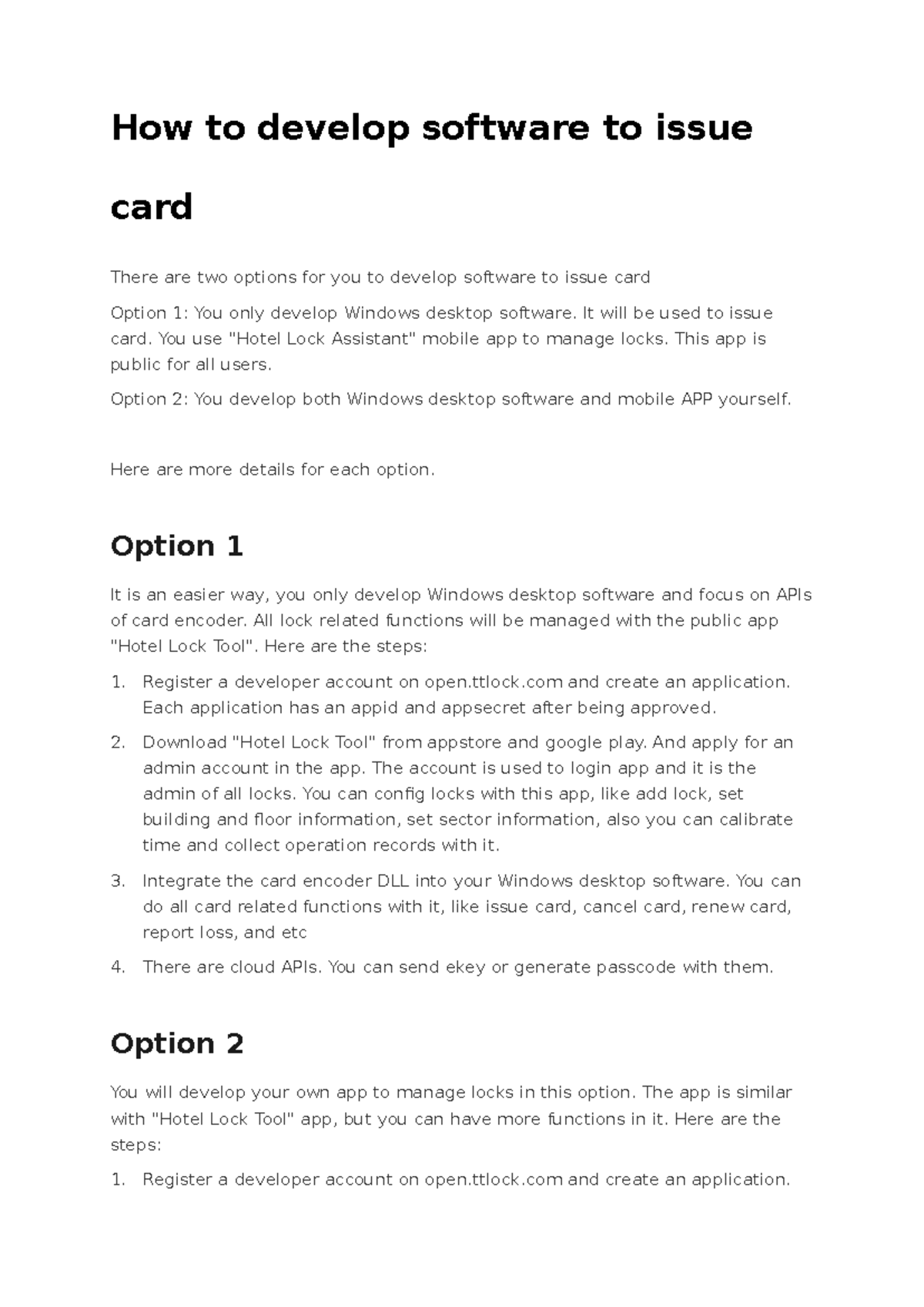 Developing Software for Card Issuance: Options & Steps - Studocu