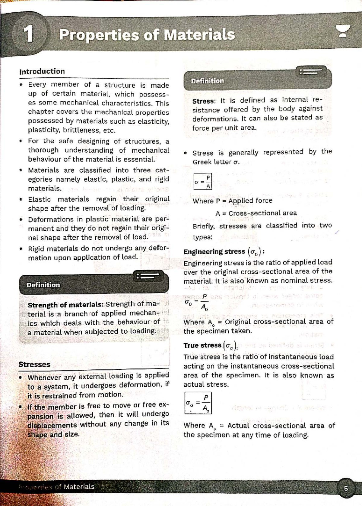 SOM 014 Properties of Materials: Mechanical Characteristics Overview ...