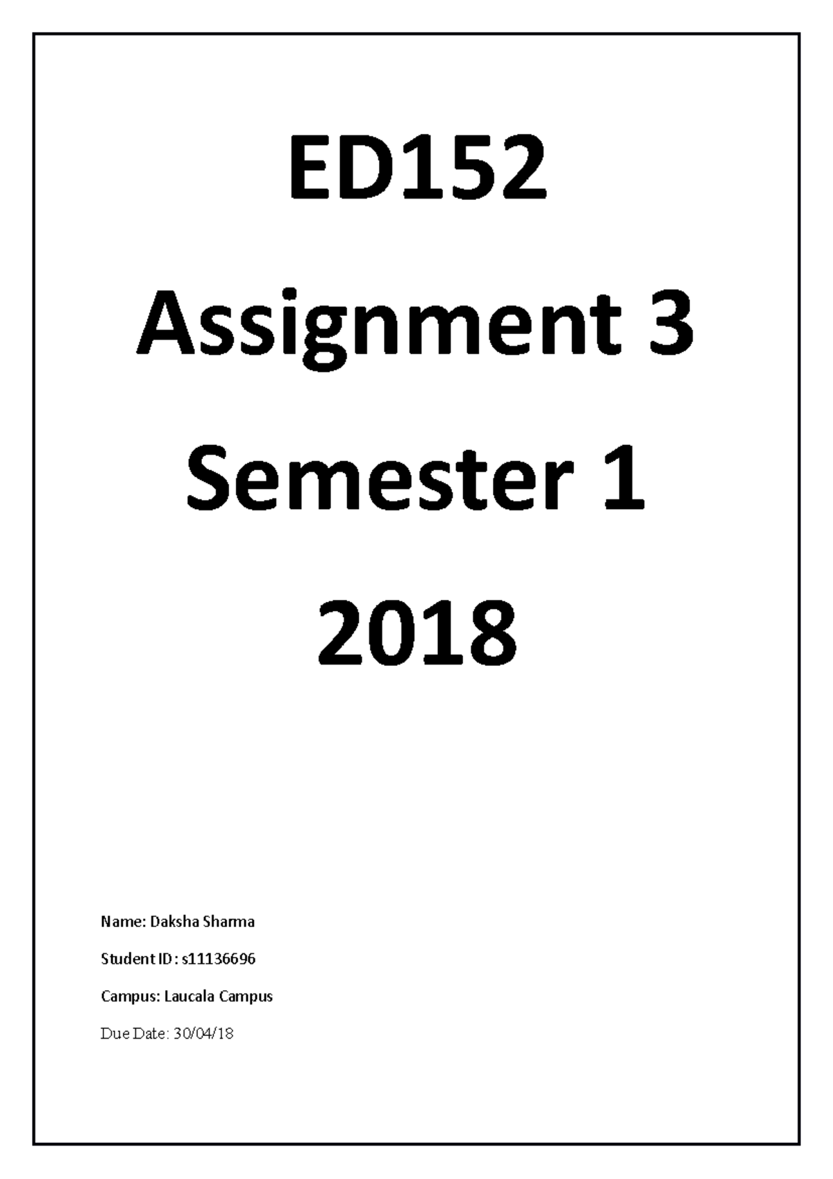 ED 152 Assignment 3: Insights into Human Development and Neuroscience ...