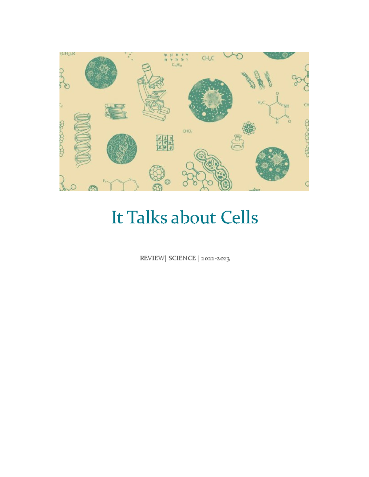It Talks about Cells 7 - It Talks about Cells REVIEW| SCIENCE | 2022 ...
