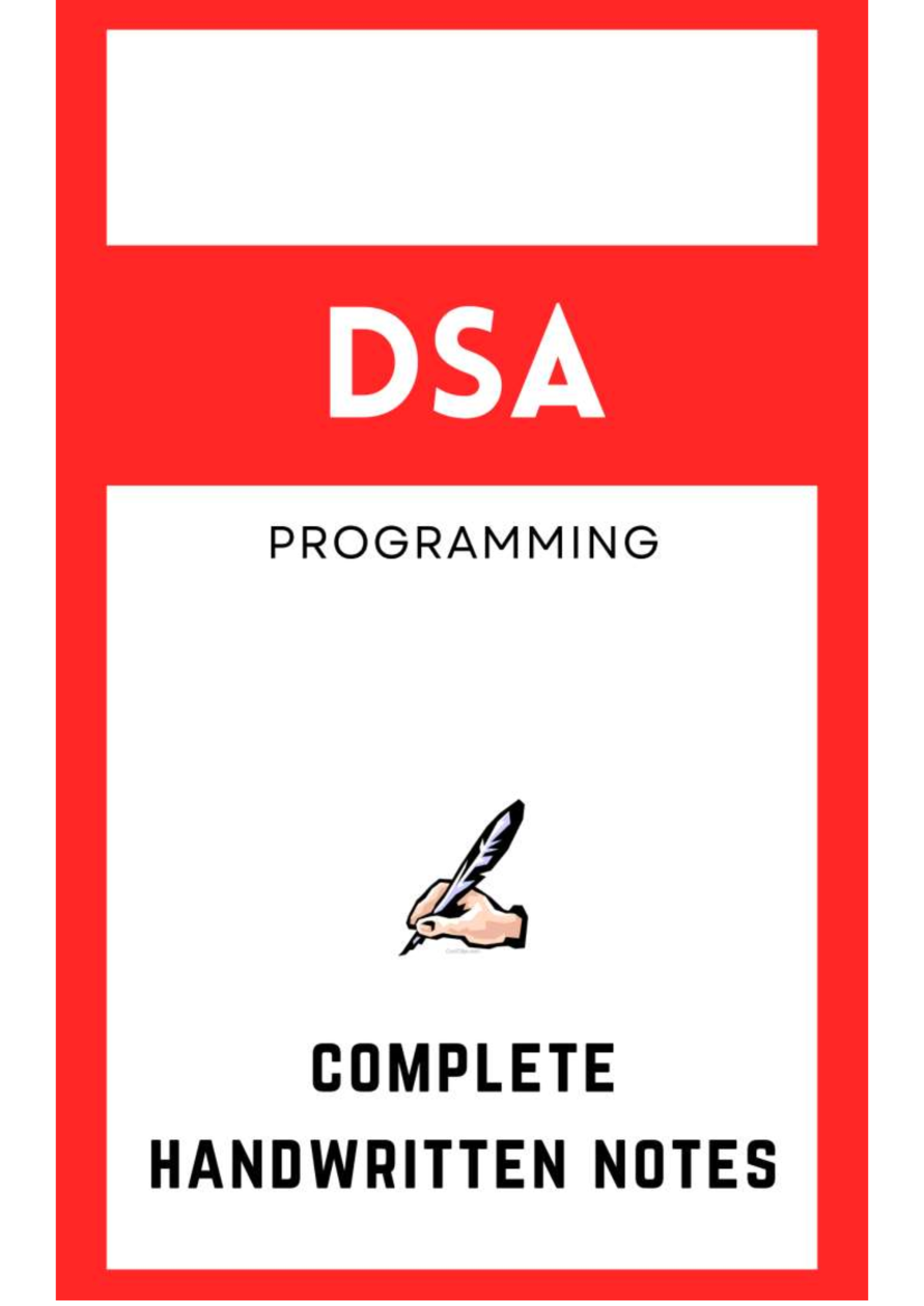 DSA 101: Complete Handwritten Notes on Data Structures and Algorithms ...