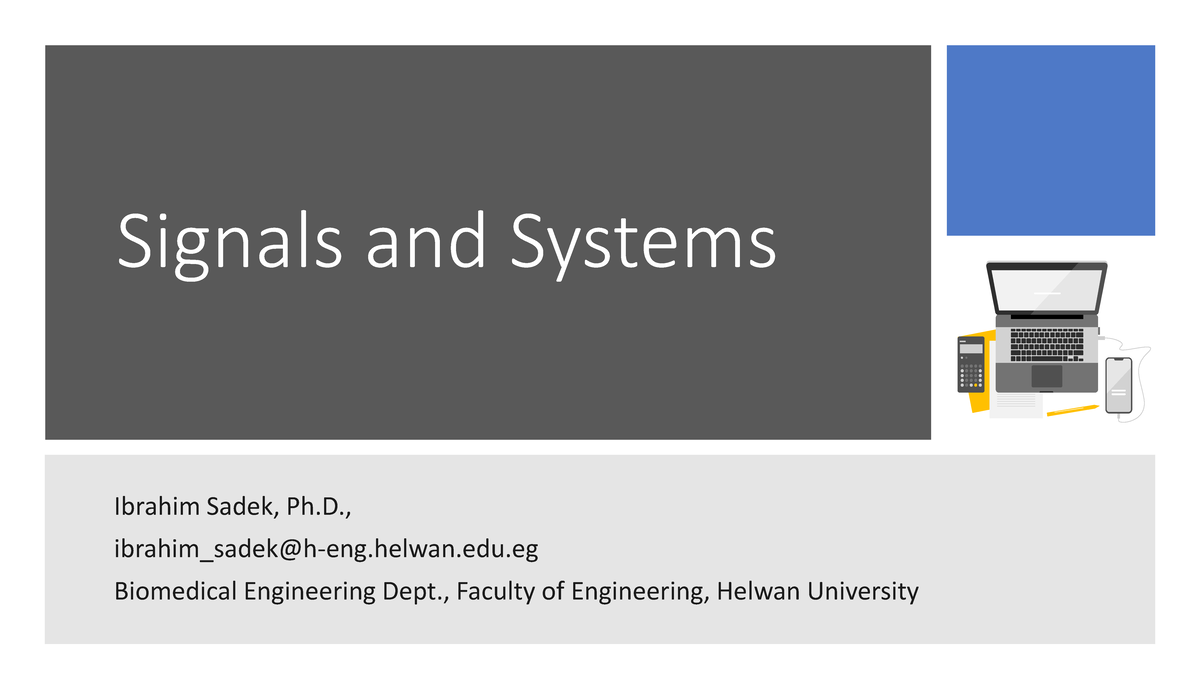 Lecture 003: Fourier Series in Signals and Systems (CTFS) - Studocu