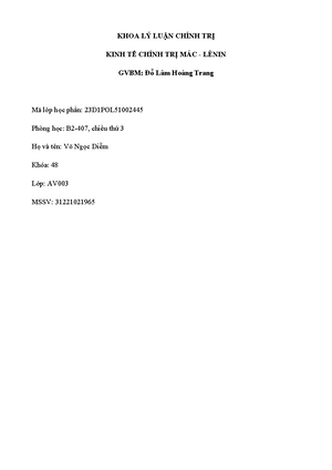 [Solved] Bng dn chng c th hy ch ra nhng tc ng tiu cc t hi nhp kinh t ...