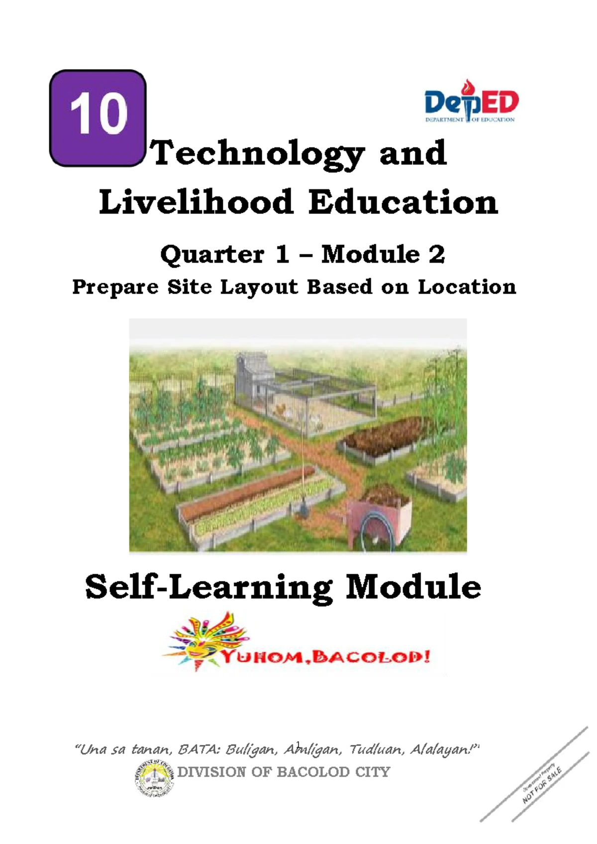 TLE 10 Q1 M3 - Preparing Compost Bed for Organic Agriculture - Studocu