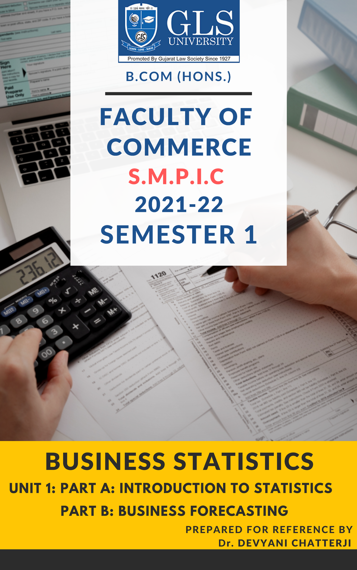 B.COM (HONS.) SEM 1 BUSINESS STATISTICS: INTRO TO STATISTICS ...