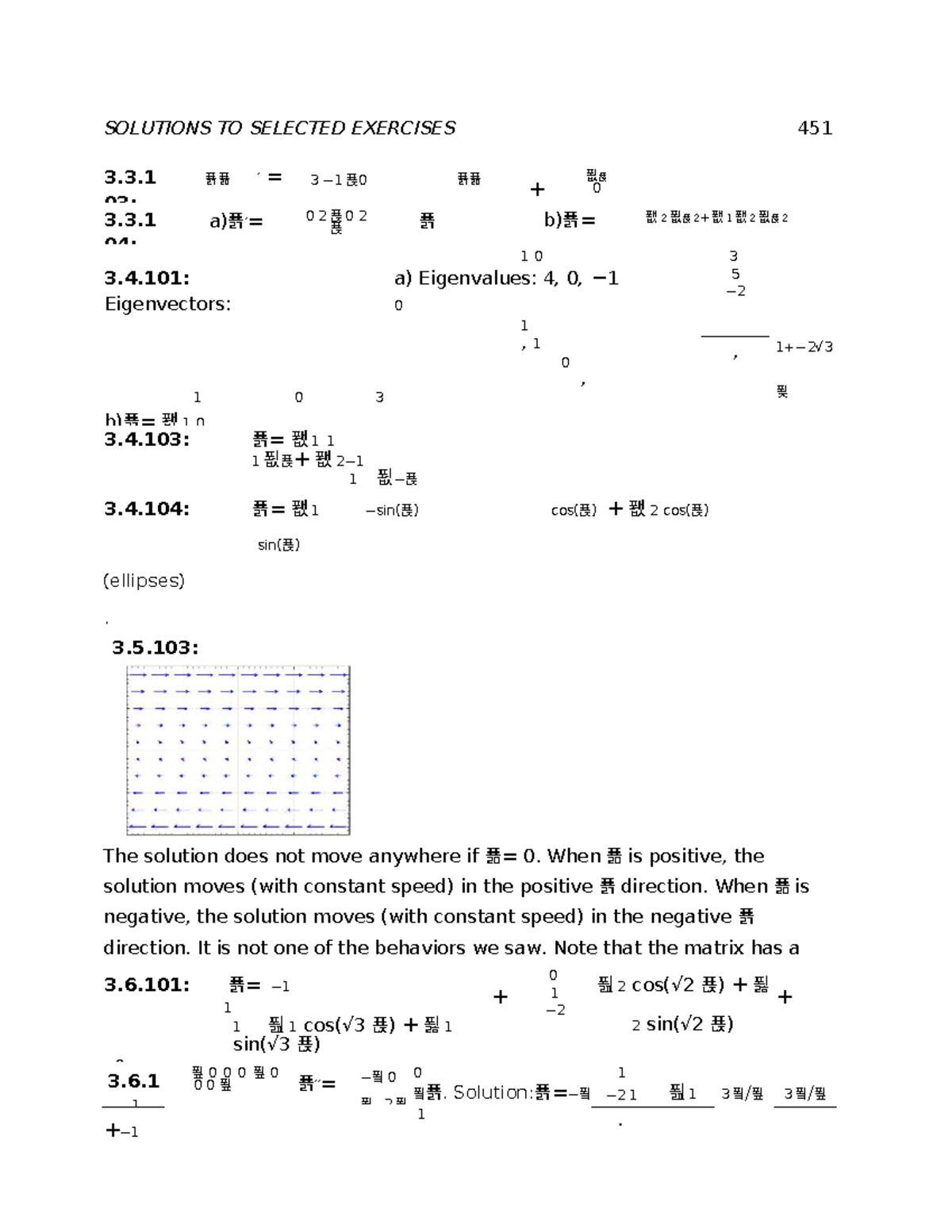 Solutions to Selected Exercises for Differential Equations (DIFFYQS 450 ...