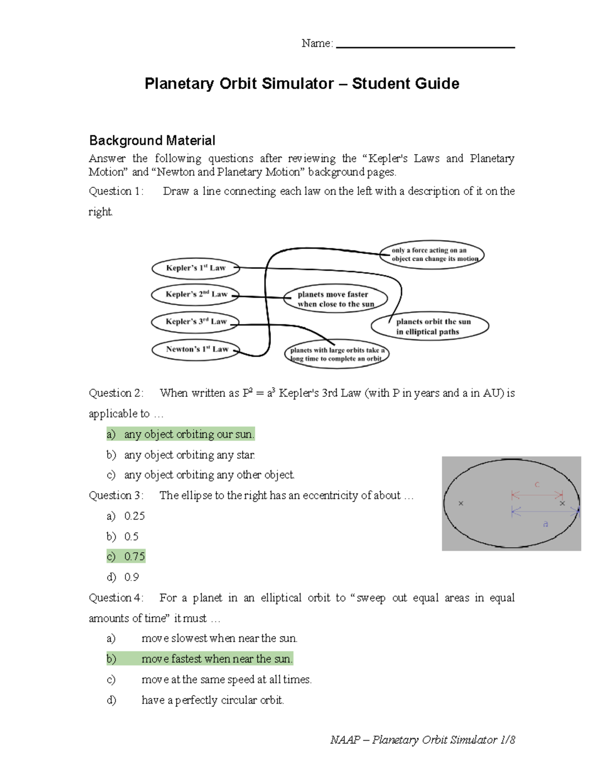 Lab 4: Planet Orbits - Complete Guide to Simulating Orbital Motion ...