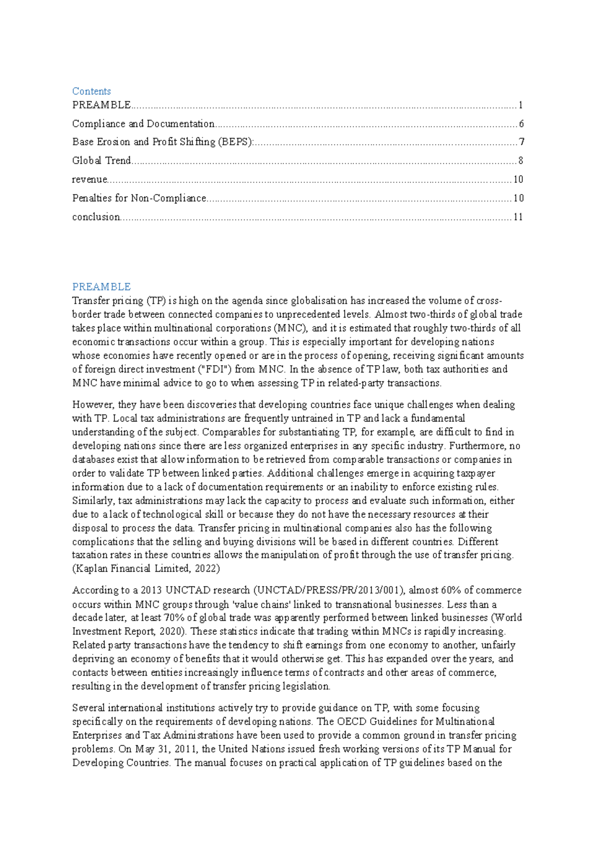 Transfer Pricing Laws in Zimbabwe: Compliance, Challenges, and Trends ...
