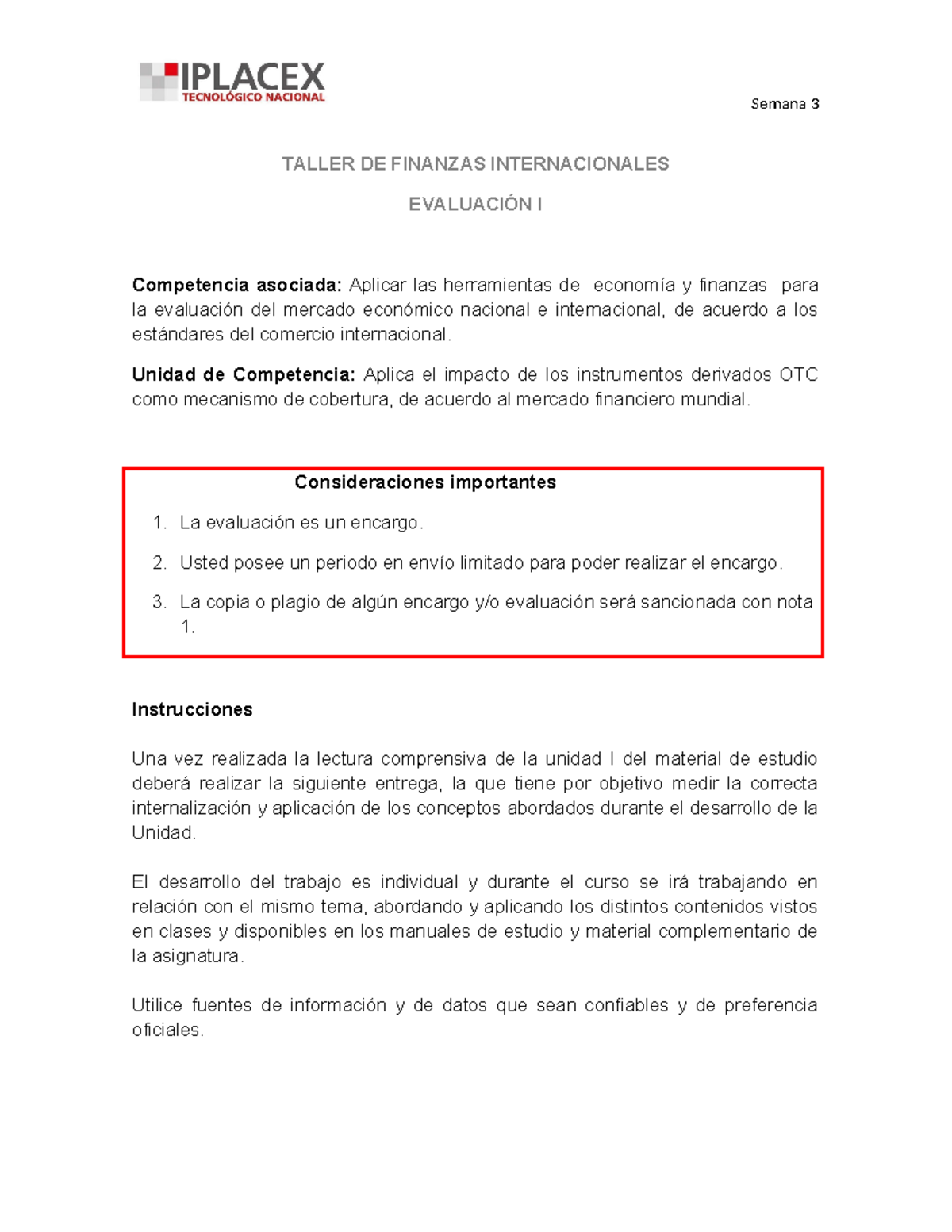 Taller De Finanzas I Evaluación De Riesgos Y Estrategias De Cobertura