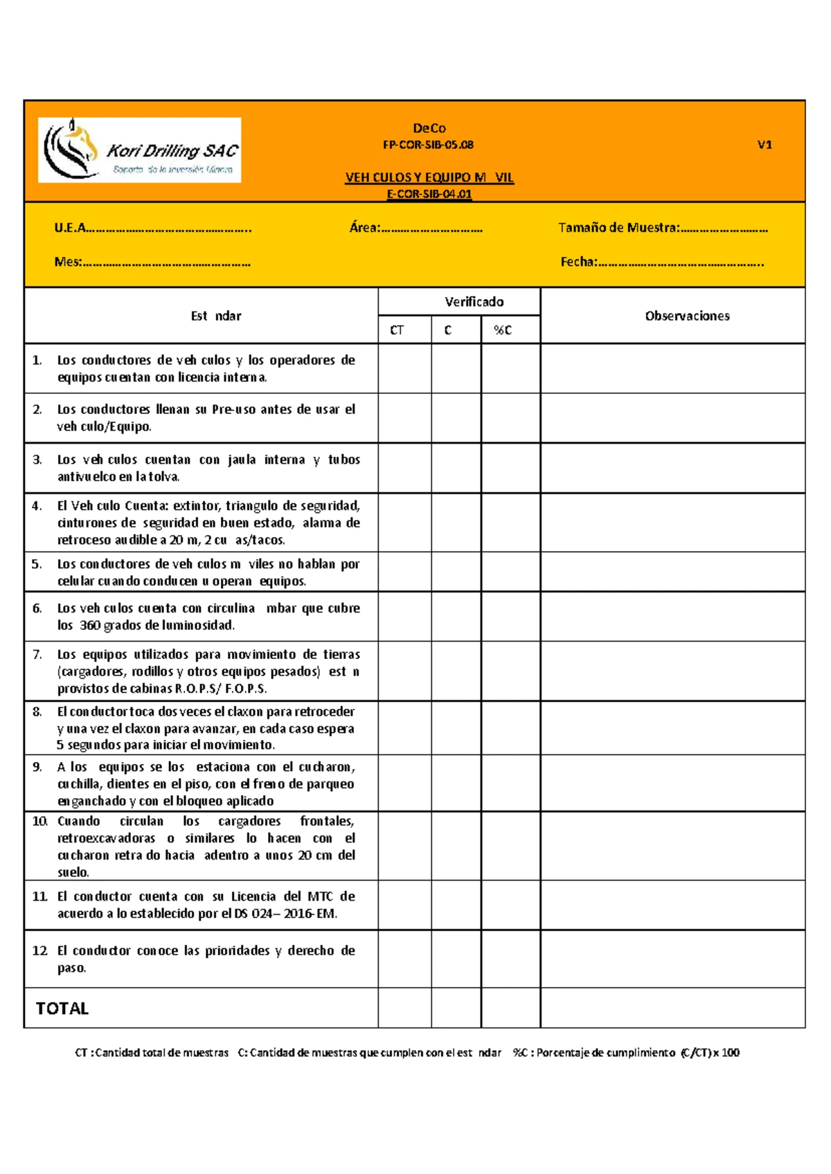 E-COR-SIB-01.01 EPP: Normativa y Capacitación V1 - Studocu