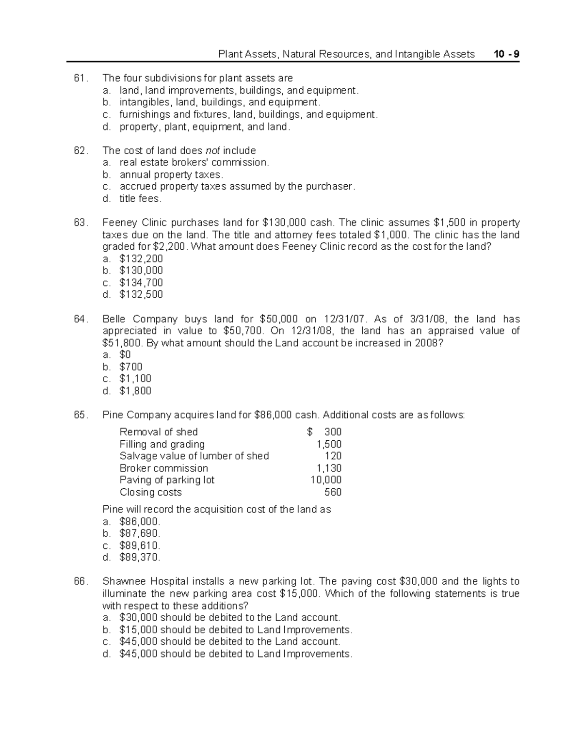 Chapter 8 - Plant Assets Overview and Key Concepts (Pages 9-11) - Studocu