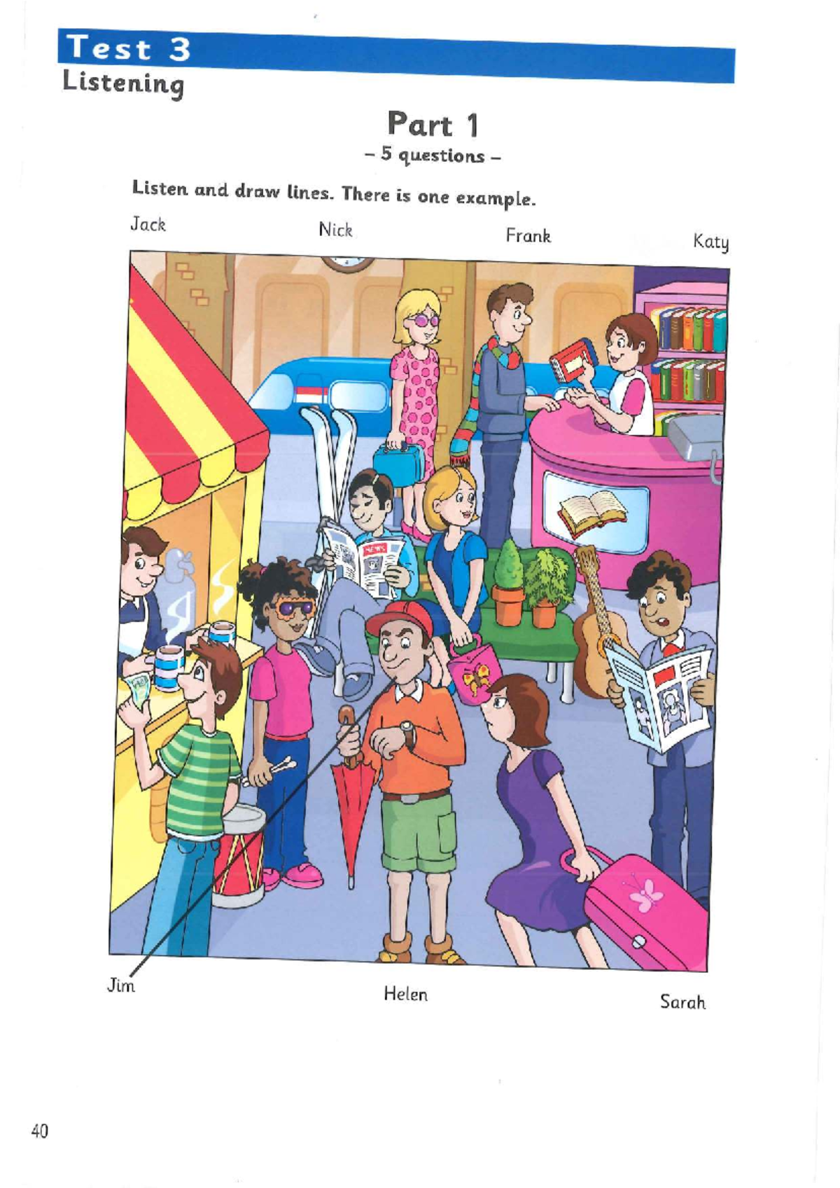 Cambridge English Flyers - Test 3 Listening & Reading Practice - Studocu