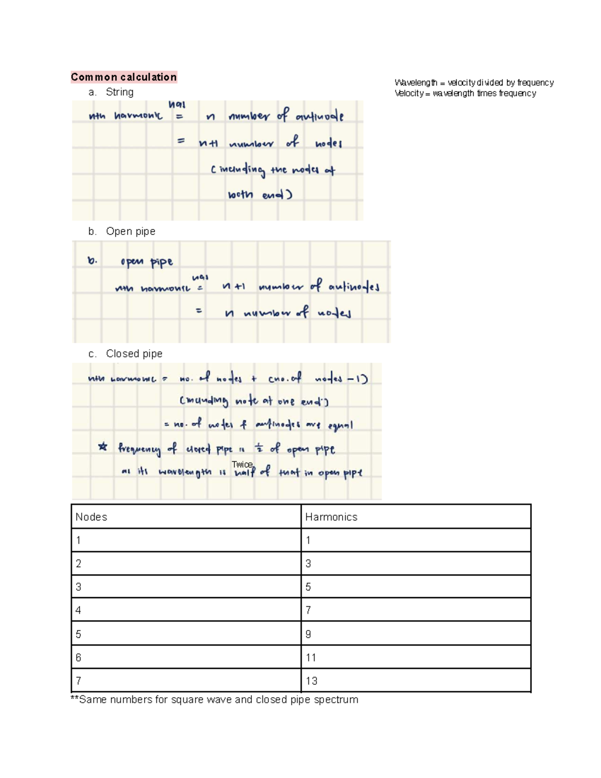 HSI2013 Final Exam Condensed Notes on Sound, Waves, and MIDI - Studocu