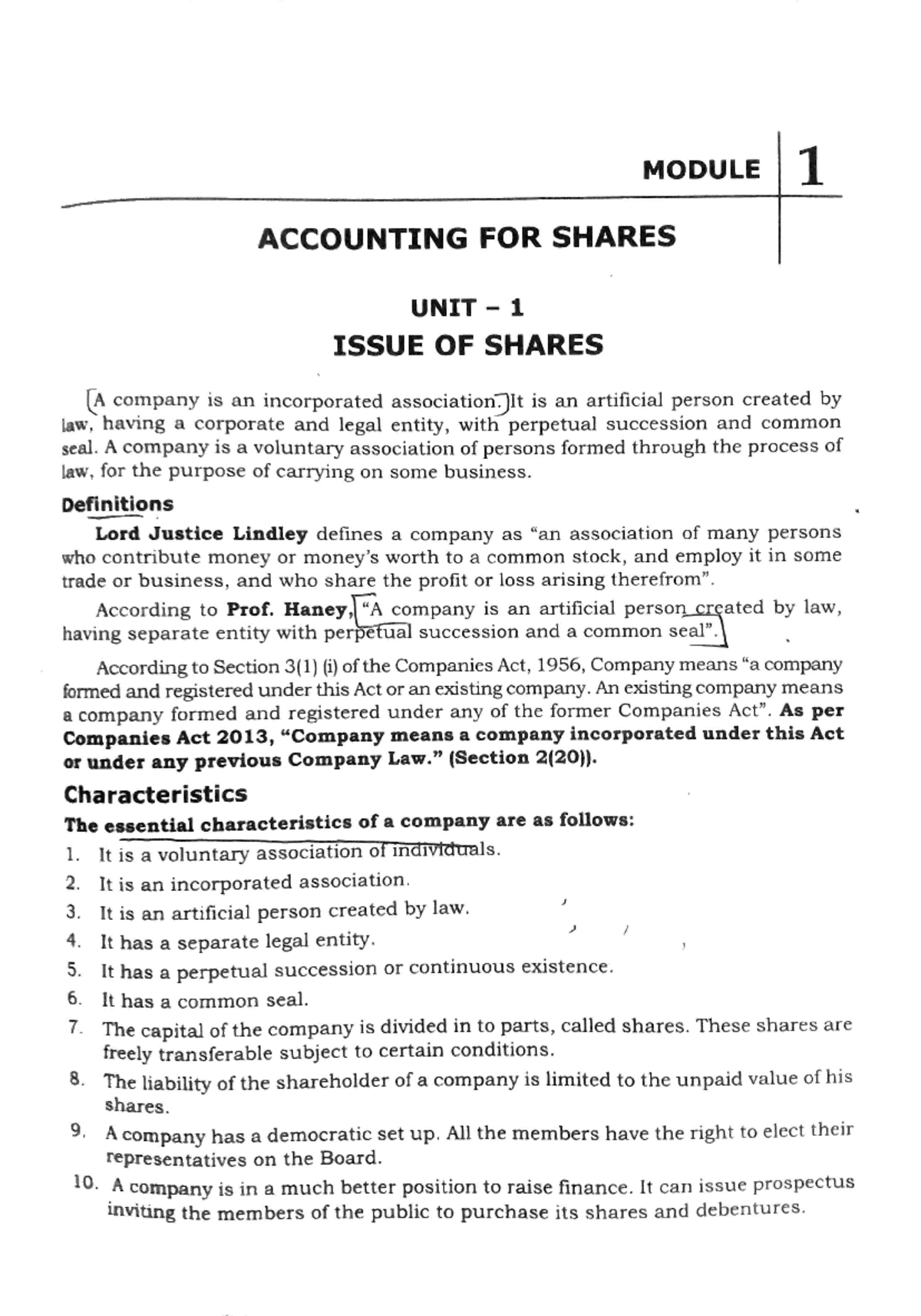 1st Semester Study Notes for 2023 - Key Concepts & Topics - Studocu