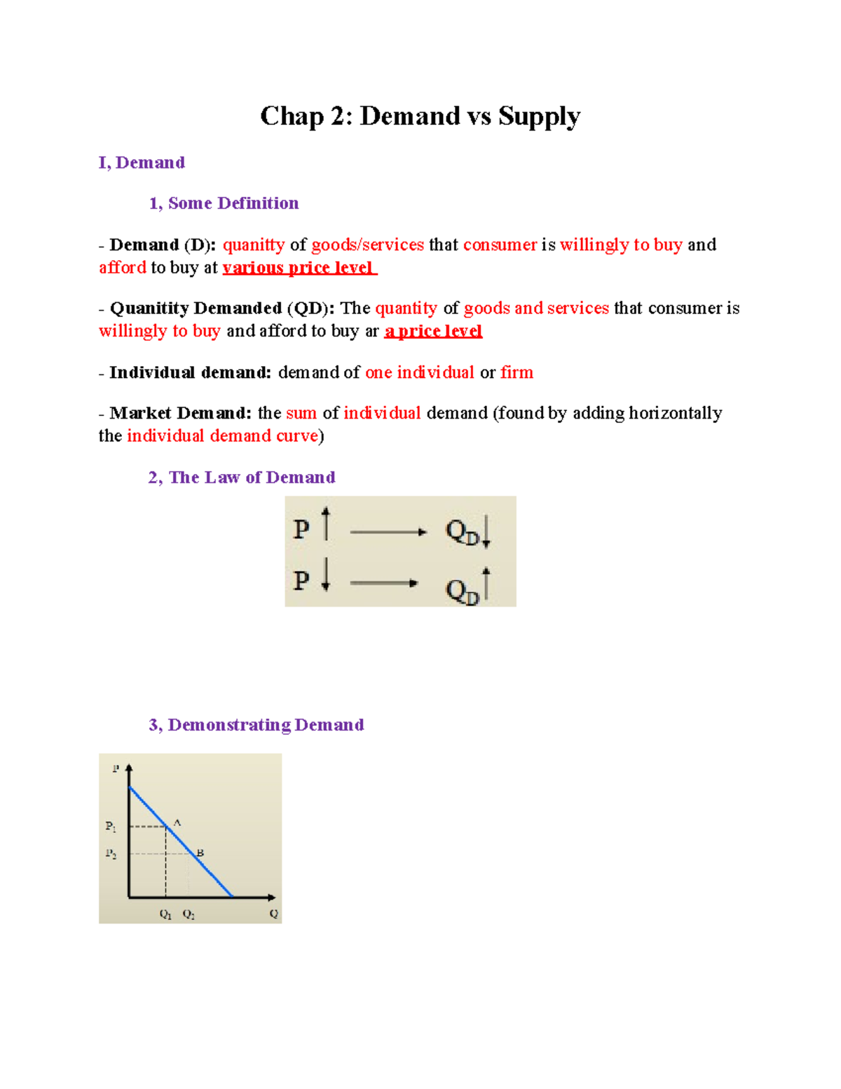 Chap 2 - Supply and Demand: Key Concepts and Equilibrium Analysis - Studocu