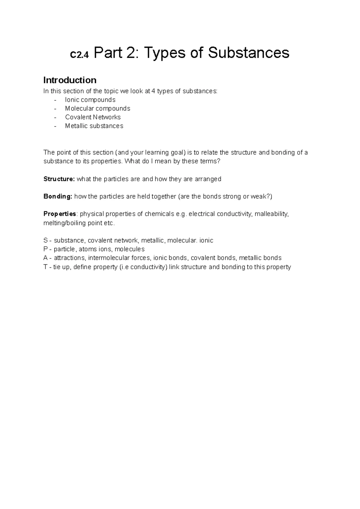 2.4 Structure and Bonding - Ionic Compounds - Ionic Compounds ...