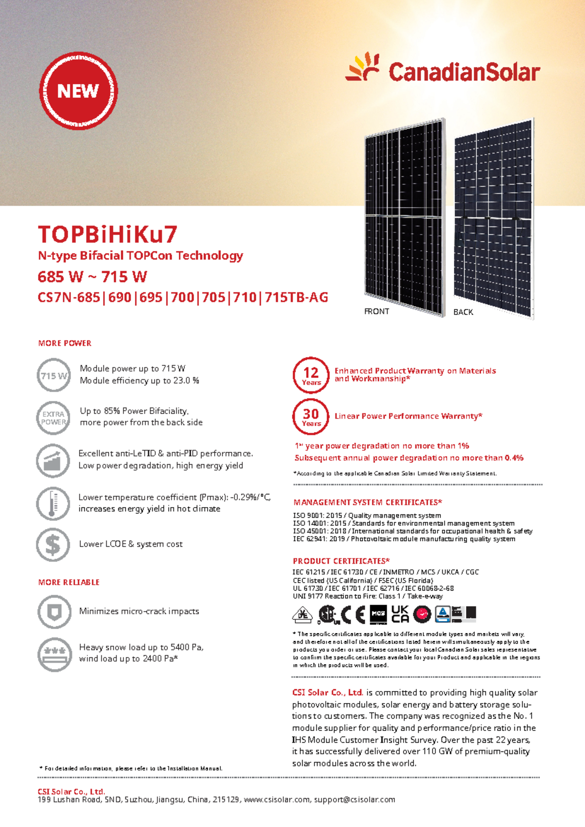 CS-Datasheet-TOPBi Hi Ku 7-TOPCon CS7N-TB-AG v1 - CSI Solar Co., Ltd ...