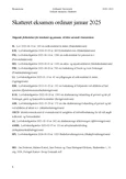 Skatteret 1 Ordinær Eksamensopgave - Januar 2025, Syddansk Universitet