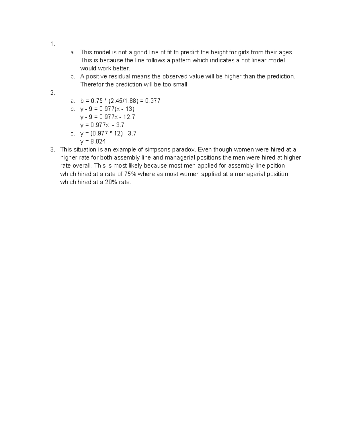 Statistics 3 - Key Problems & Concepts in Statistical Analysis - Studocu
