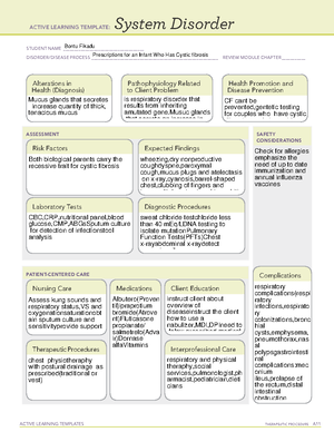 P 13 - Ati Template - Active Learning Templates Therapeutic Procedure A 