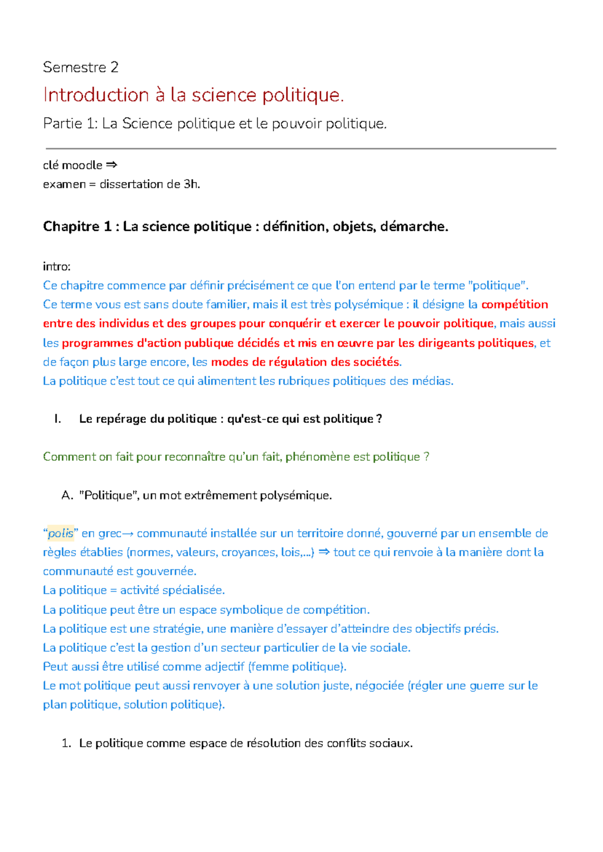 Introduction à la Science Politique : Concepts de Pouvoir et d ...