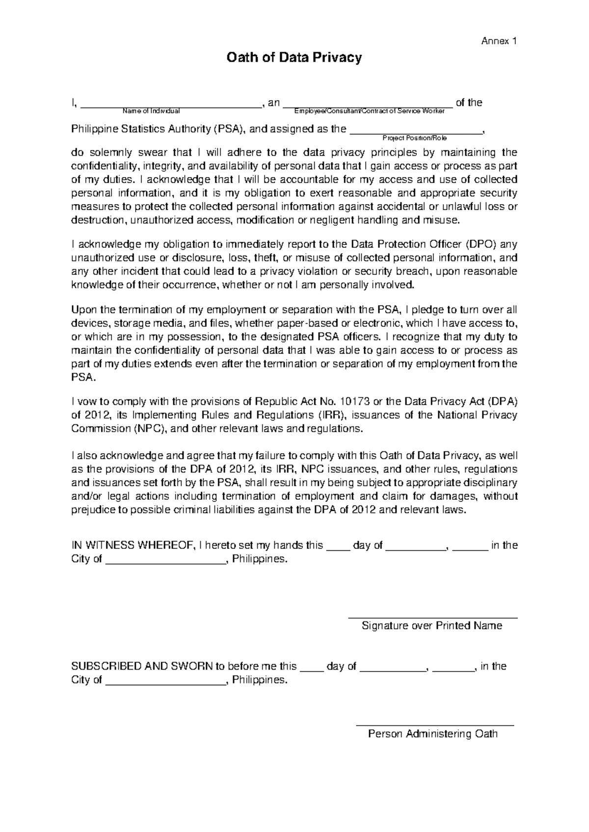 Sample- Front-PAGE - Example front page - BS Business Administration ...