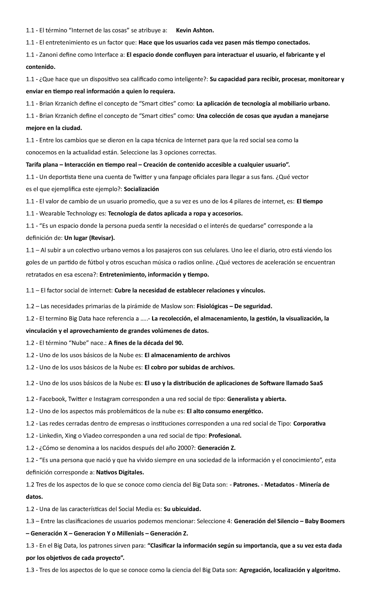 Preguntas y Respuestas - 1ER Parcial Herramientas Digitales p Emprend - Document Preview