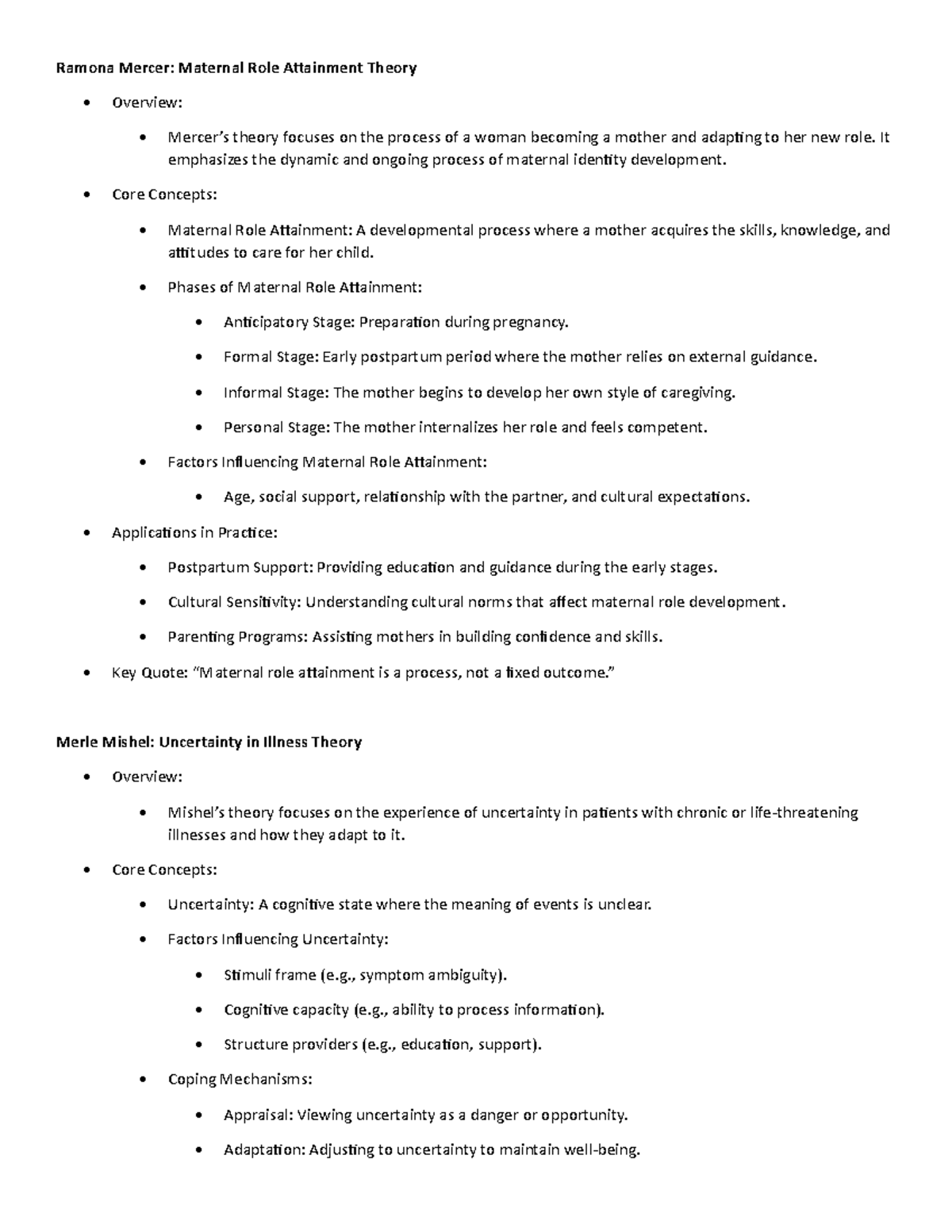 Nursing Theorist 4 - Lecture: Key Concepts and Applications in Practice ...