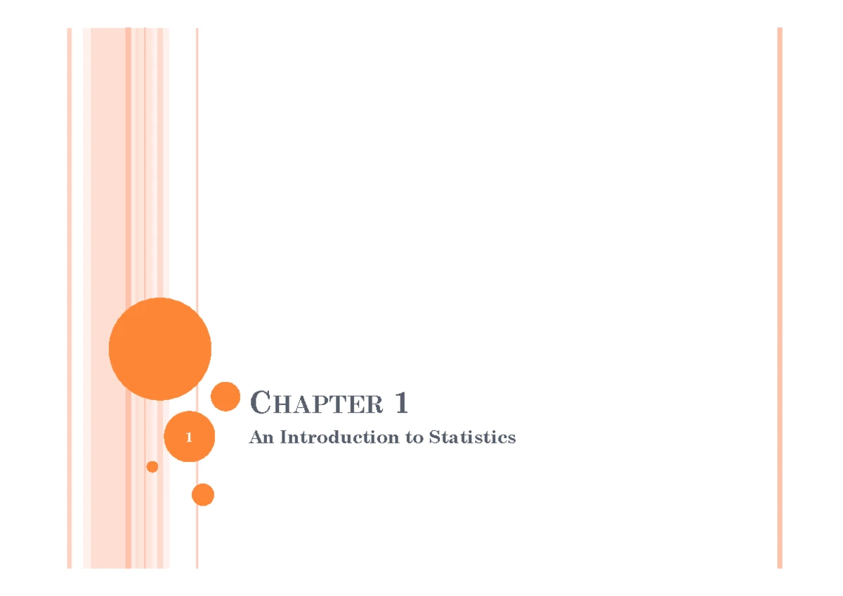STA 125 Introductory Statistics Module Outline 2024 - Studocu